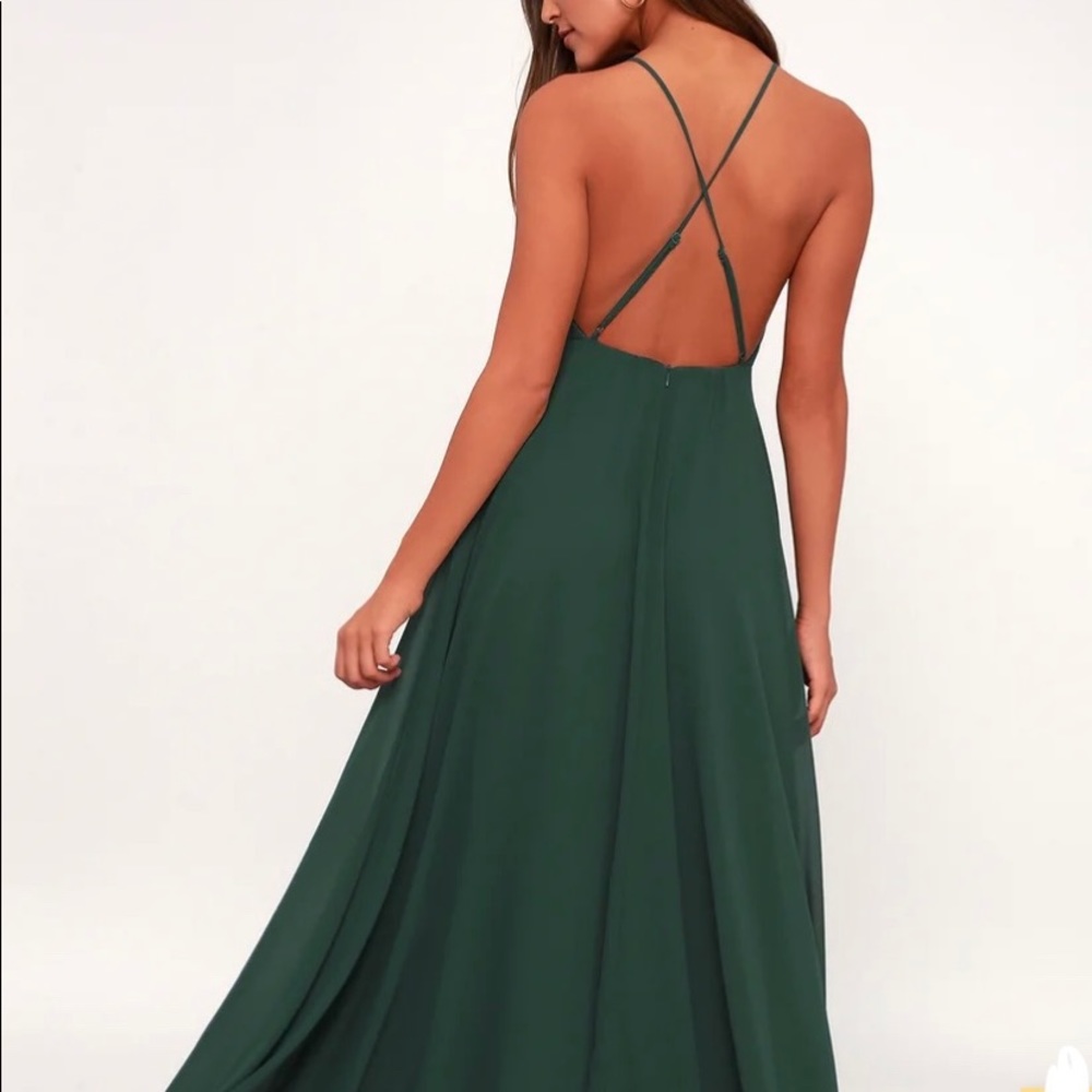 Emerald Bridesmaid Dress